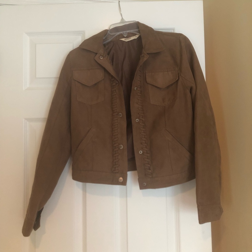 Tan Hollister Jacket